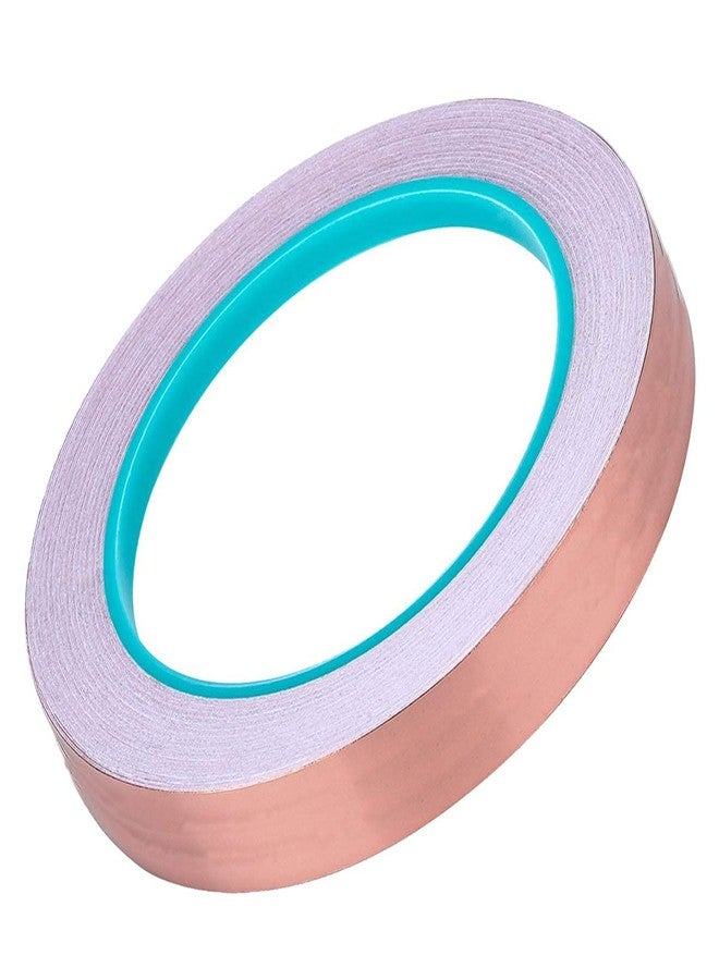 Zehhe Copper Foil Tape with Double-Sided Conductive (1/2inch X 21.8yards)- EMI Shielding - Image 1